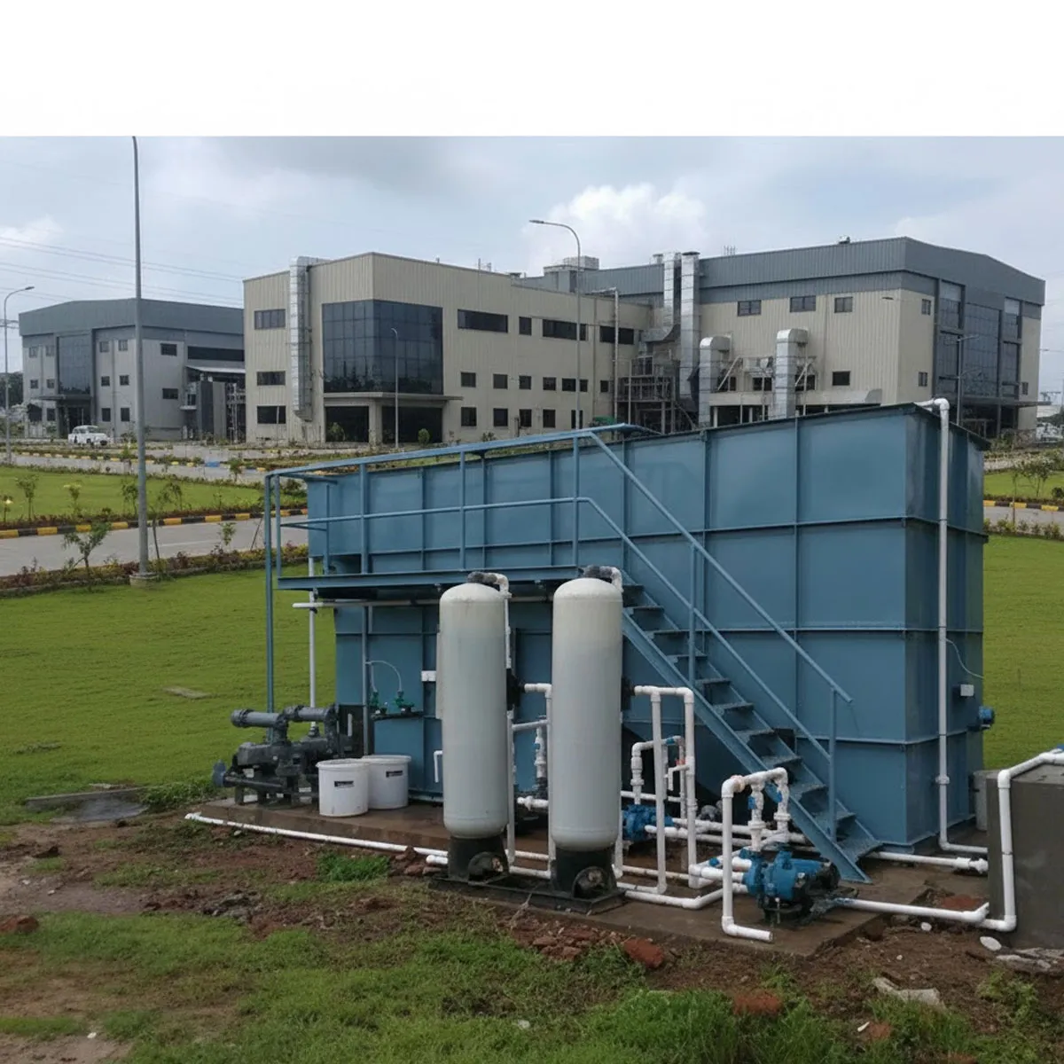 Dairy processing effluent treatment plant