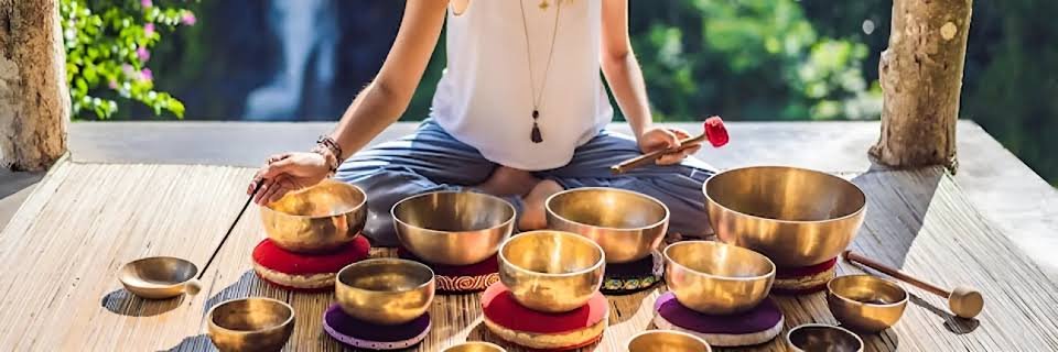 Ratti guiding a healing session