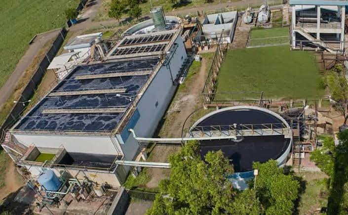 Integrated textile industry effluent treatment plant