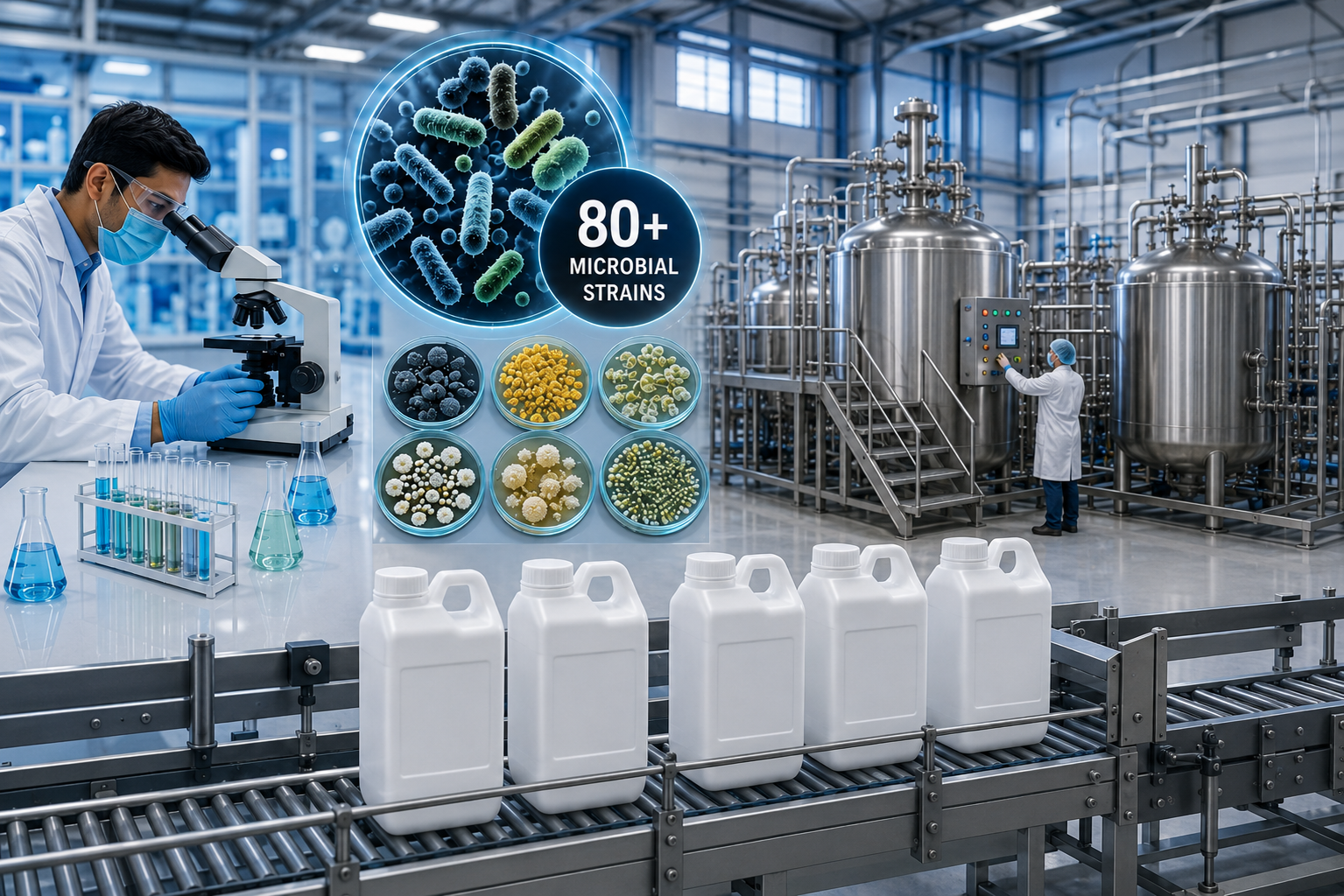 In-house R&D and manufacturing